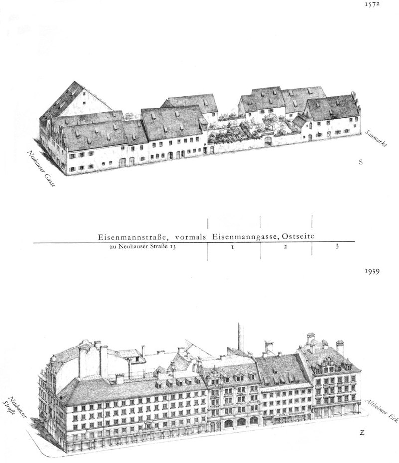 Eisenmannstraße, 

Ostseite