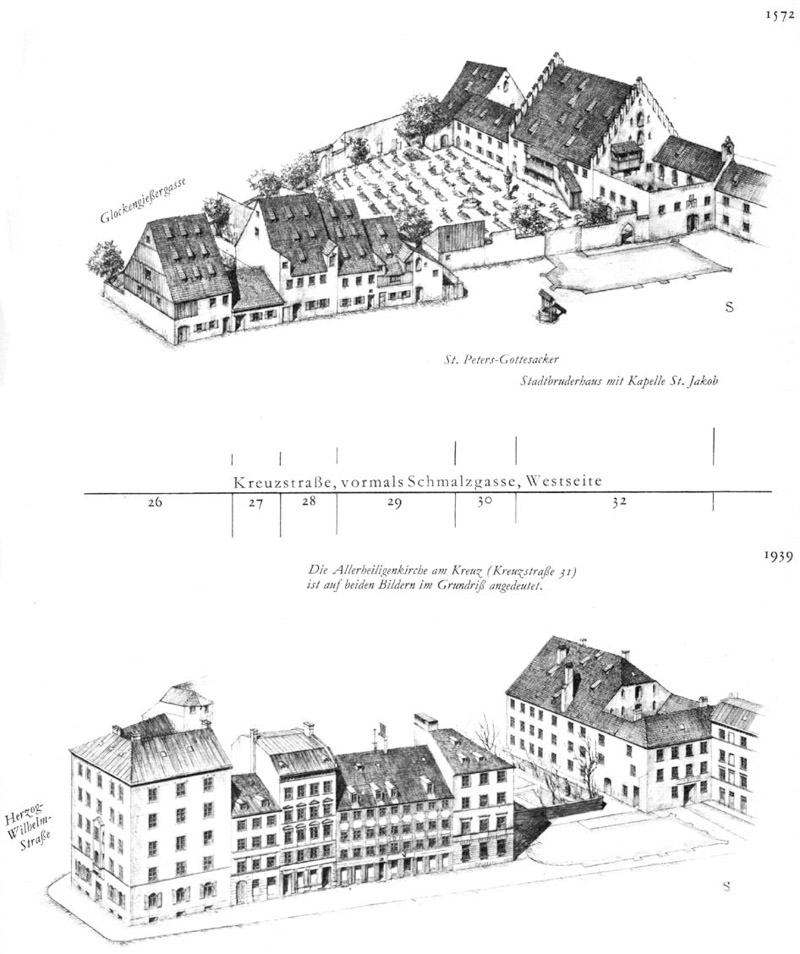 Kreuzstraße, Westseite