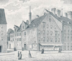 Huber Ludwig - Eingang in die Fingergasse