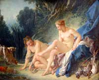 Boucher François - Diana im Bade