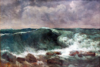 Courbet Gustave - Die Welle