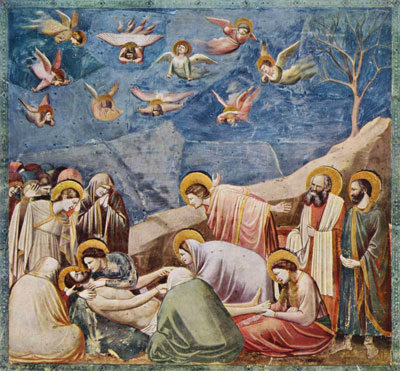 Giotto di Bondone - Beweinung Christi