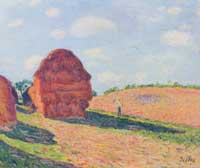 Sisley Alfred - Die Strohmieten