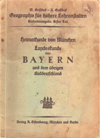 Wührer N. Simon Dr. L. - Heimatkunde von München