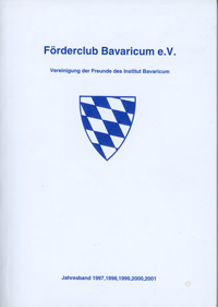  - Förderclub Bavaricum e.V.