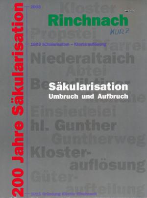  - Säkularisation - Umbruch und Aufbruch