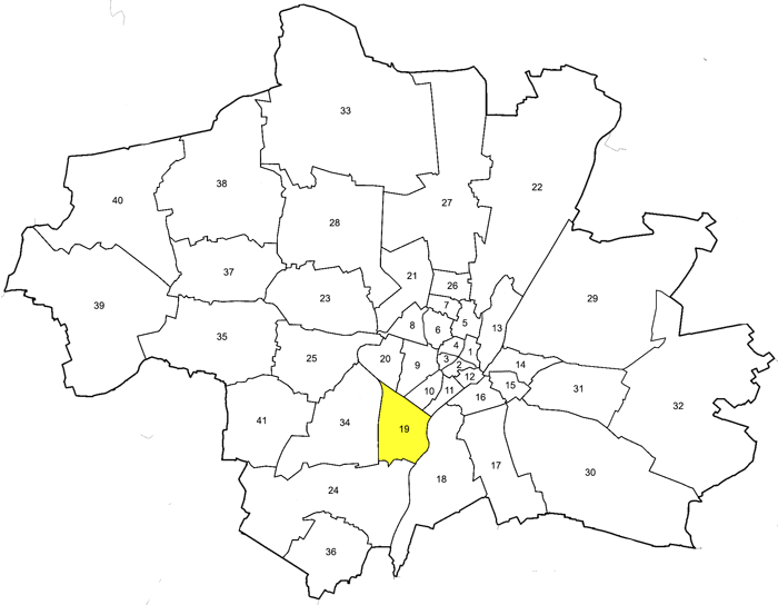 Stadtbezirke alt München