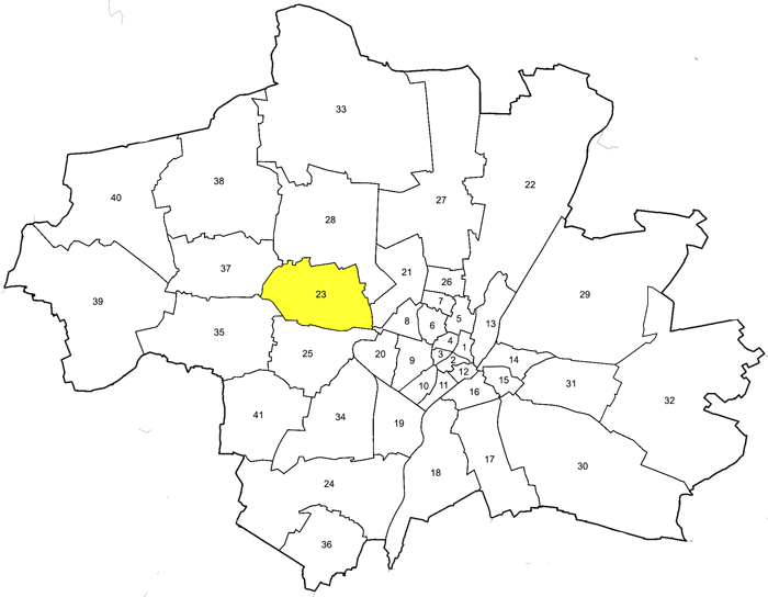 Stadtbezirke alt München