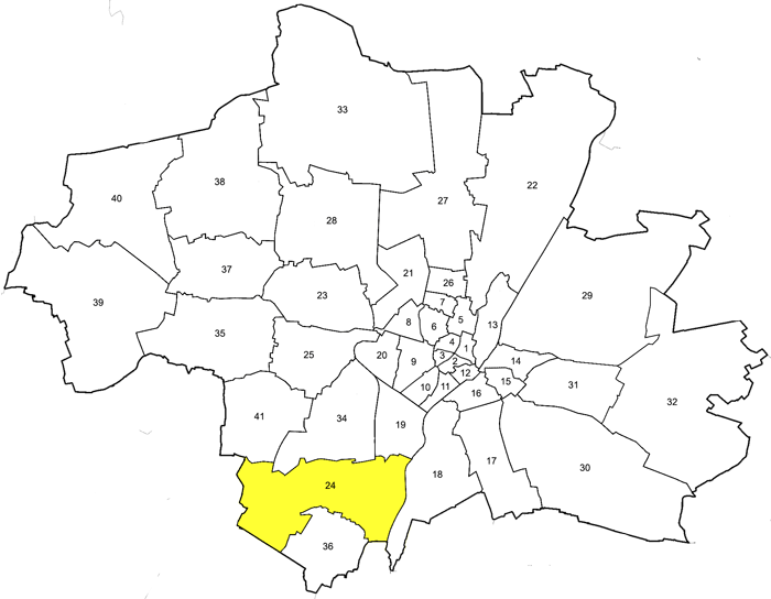 Stadtbezirke alt München