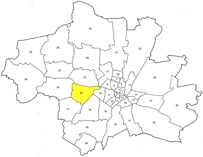 Stadtbezirke alt München