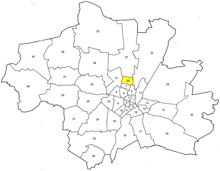 Stadtbezirke alt München