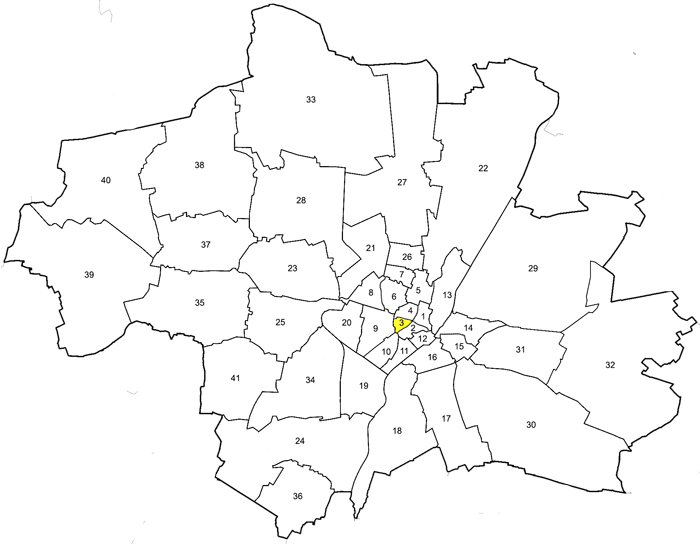 Stadtbezirke alt München