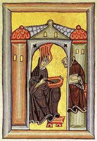 Unknown, <a rel="nofollow" .href="https://commons.wikimedia.org/wiki/File:Hildegard_von_Bingen.jpg">Hildegard von Bingen</a>, als gemeinfrei gekennzeichnet, Details auf <a rel="nofollow" .href="https://commons.wikimedia.org/wiki/Template:PD-old">Wikimedia Commons</a>